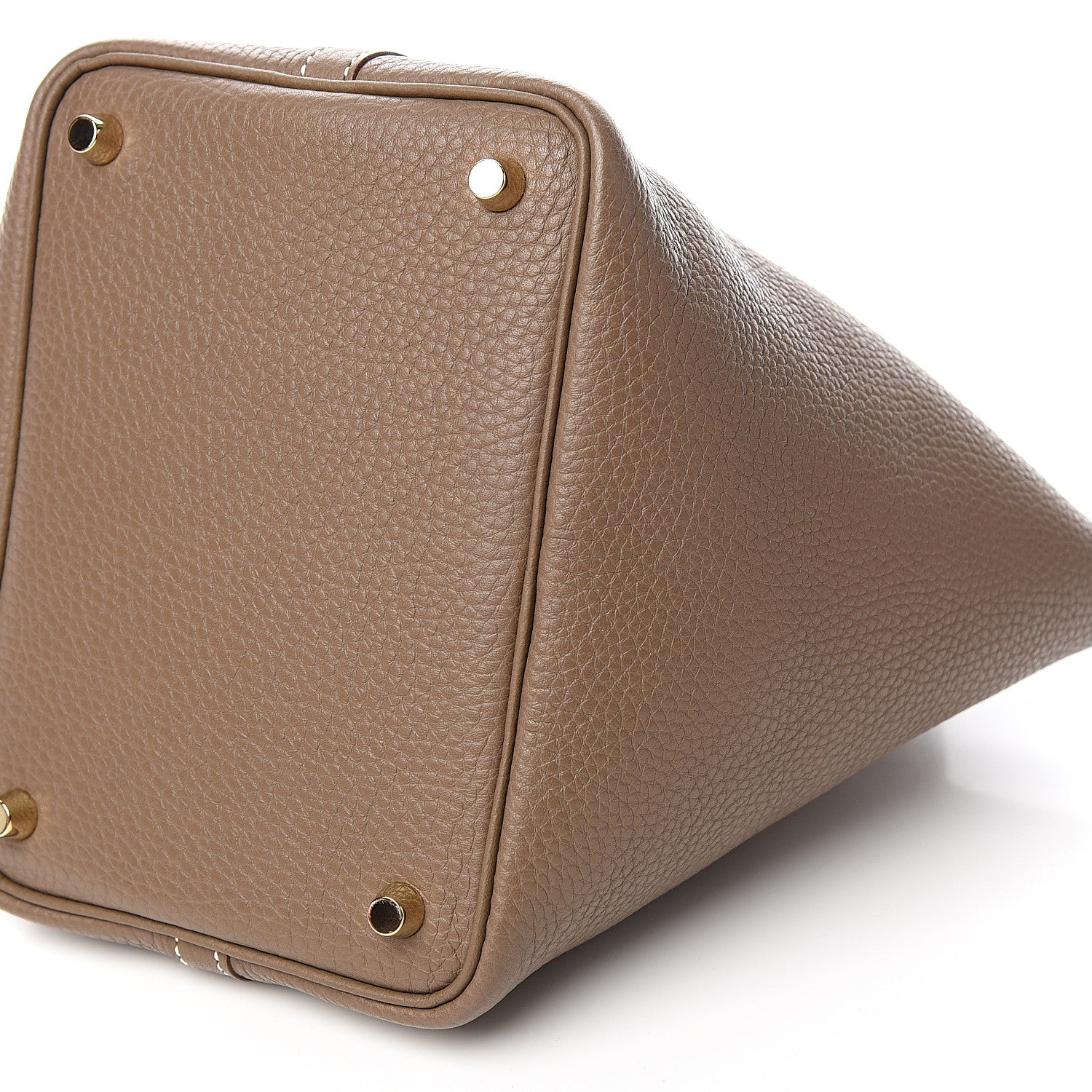 Hermes Taurillon Clemence Picotin Lock 18 PM Etoupe 8 of 10
