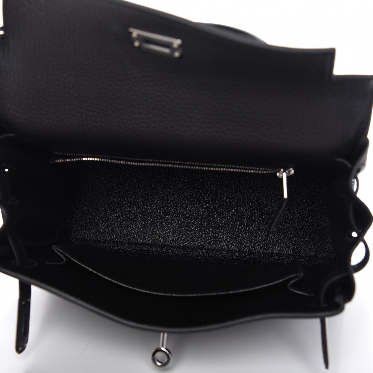 Hermes Togo Kelly Retourne 25 Black 5 of 11