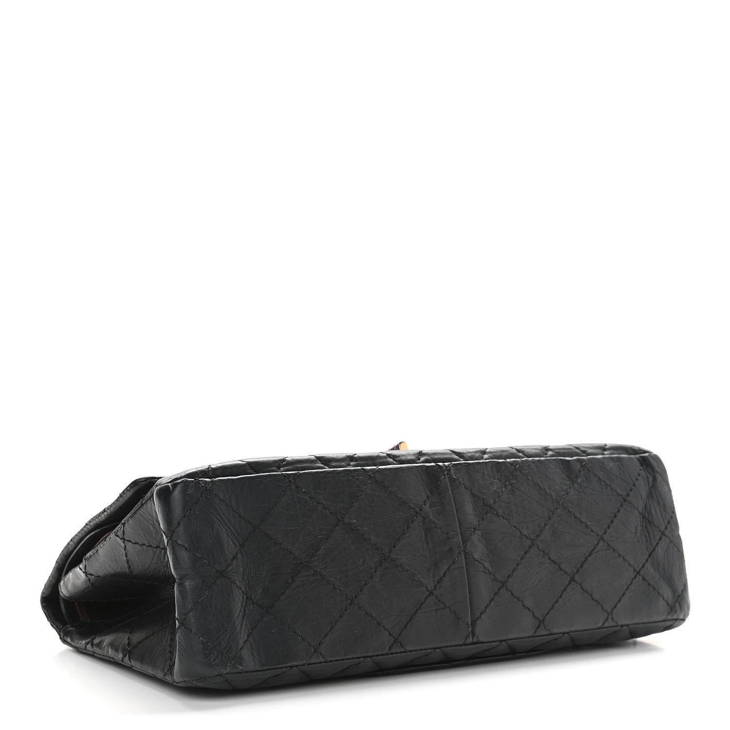 Chanel Aged Calfskin Quilted 2.55 Reissue 226 Flap Black 4 of 10