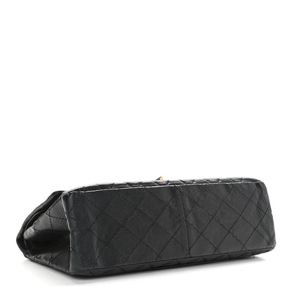 Chanel Aged Calfskin Quilted 2.55 Reissue 226 Flap Black 4 of 10