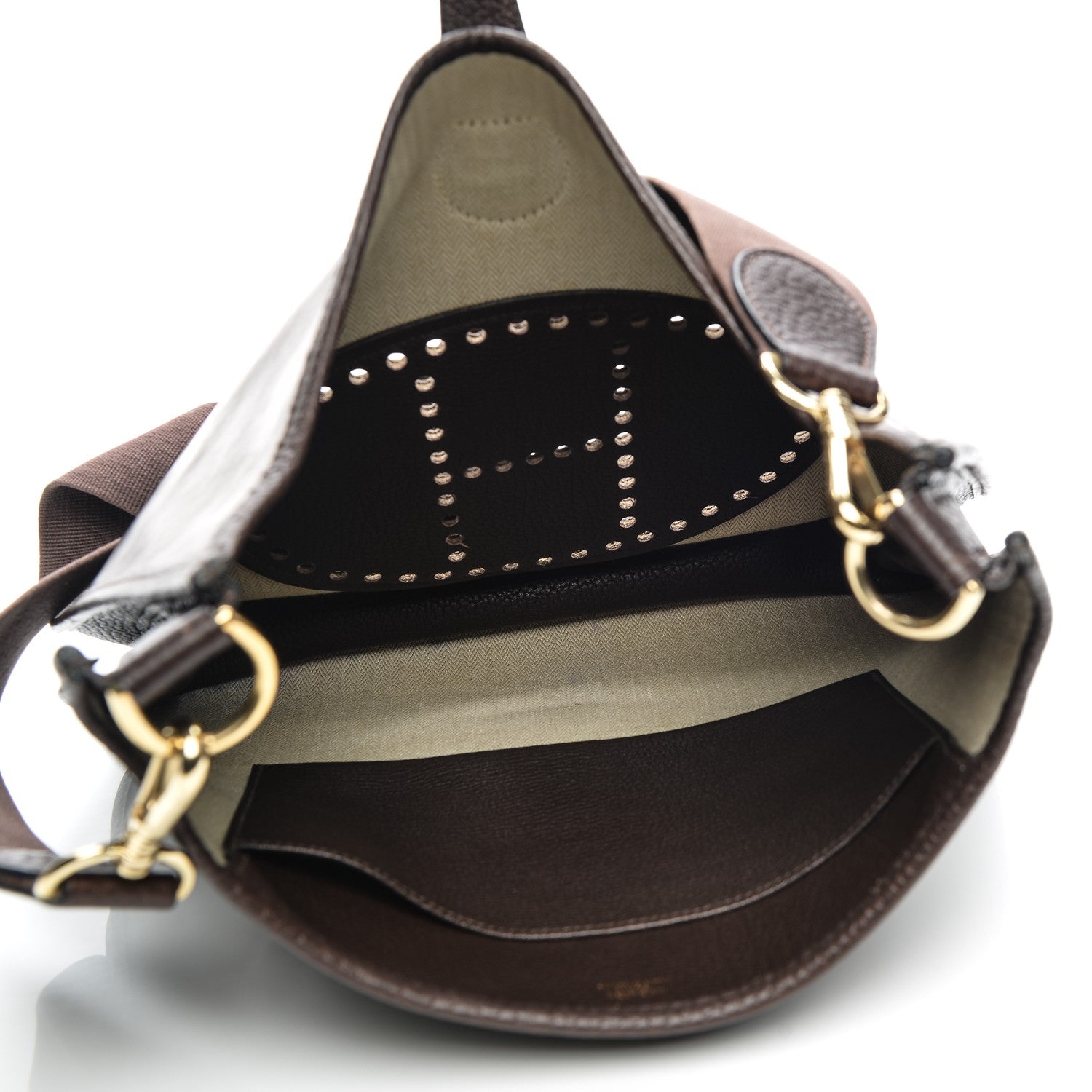 Hermes Fjord Amazonia Evelyne GM Marron Fonce 5 of 12