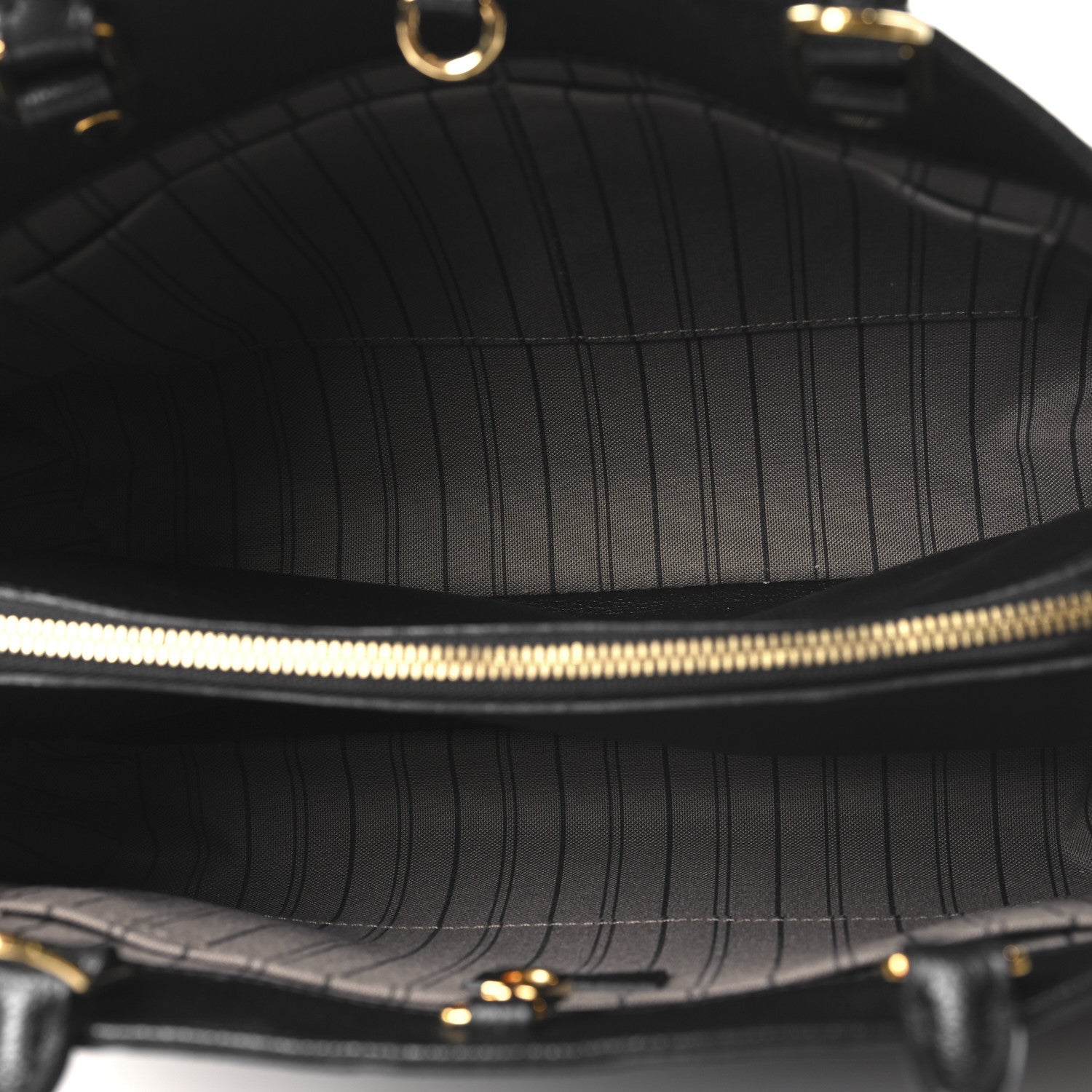Louis Vuitton Empreinte Montaigne MM Black 5 of 9