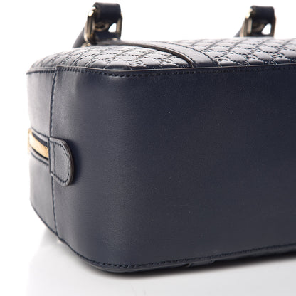 Gucci Soft Microguccissima Small Crossbody Bag Blue 5 of 10