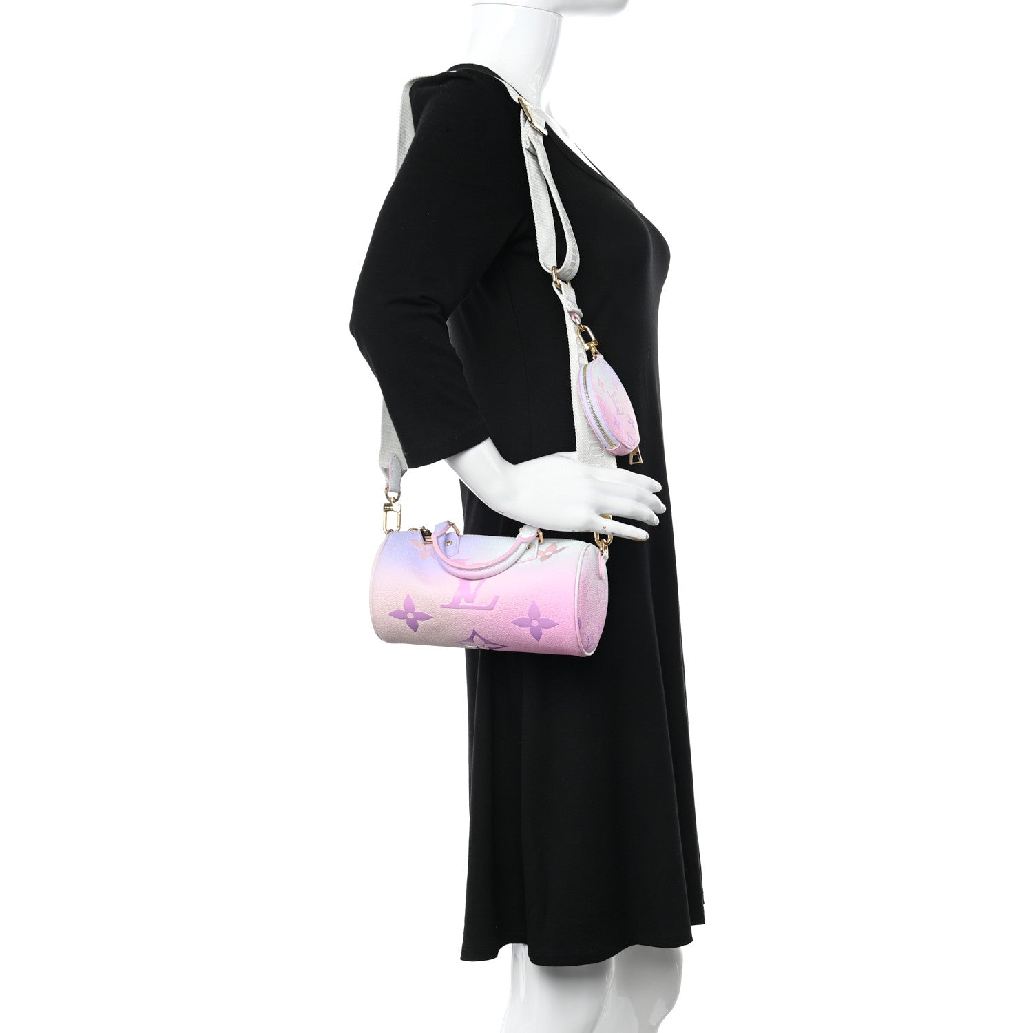 Louis Vuitton Monogram Giant Spring In The City Papillon BB Sunrise Pastel 2 of 10