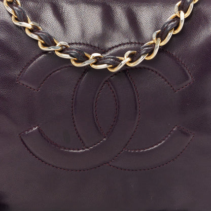 Chanel Lambskin CC Tassel Camera Case Purple 8 of 10