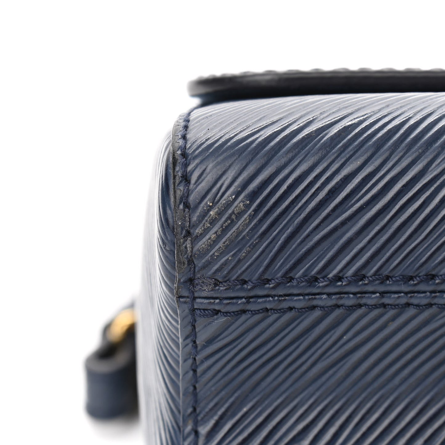 Epi Twist Shoulder Bag MM Navy