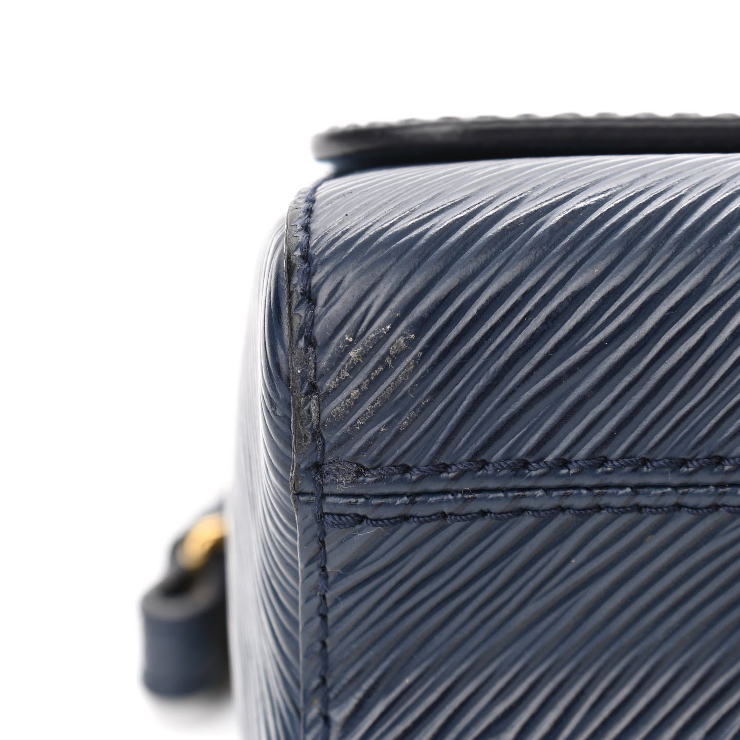 Louis Vuitton Epi Twist Shoulder Bag MM Navy 7 of 10