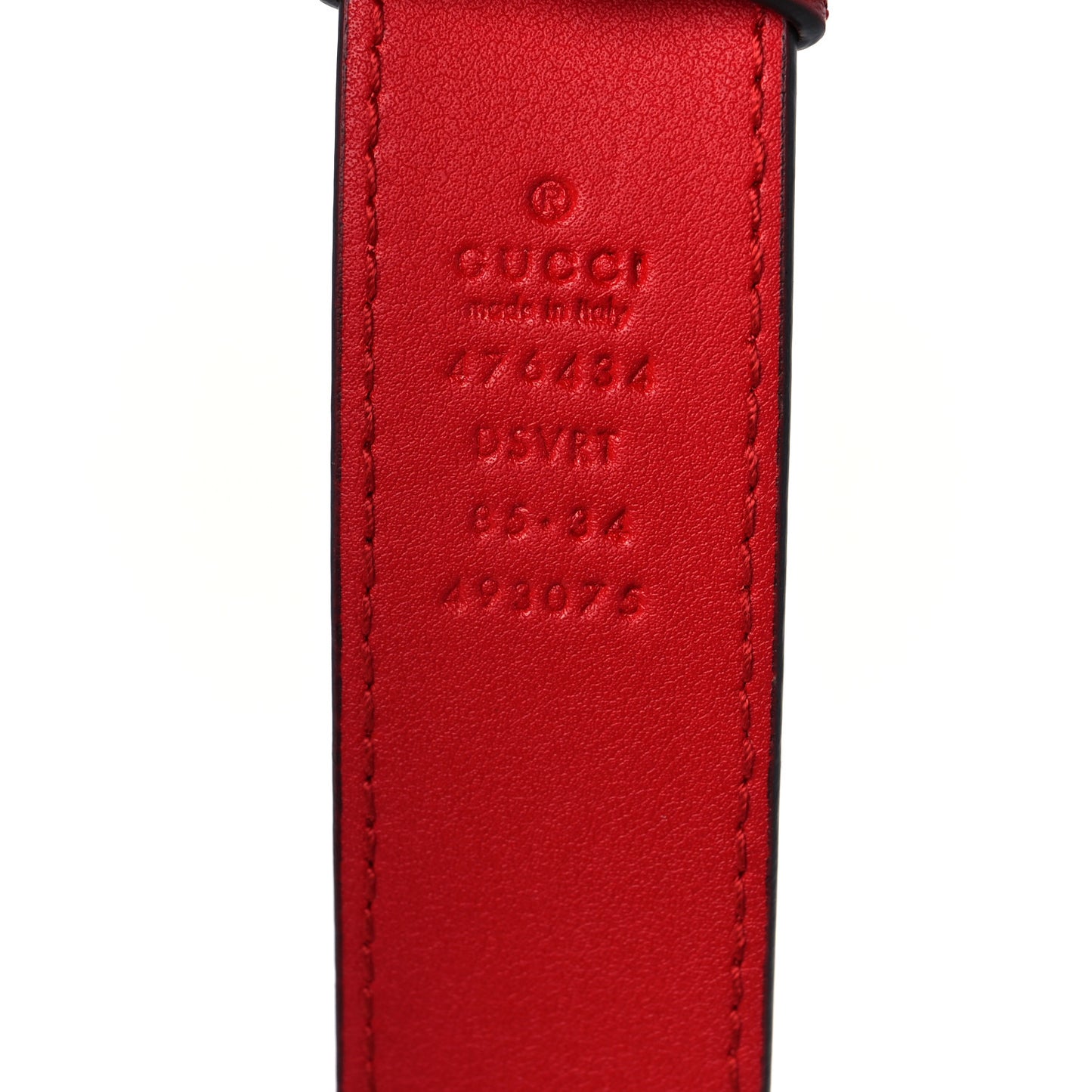 Calfskin Matelasse GG Marmont Belt Bag 85 34 Hibiscus Red