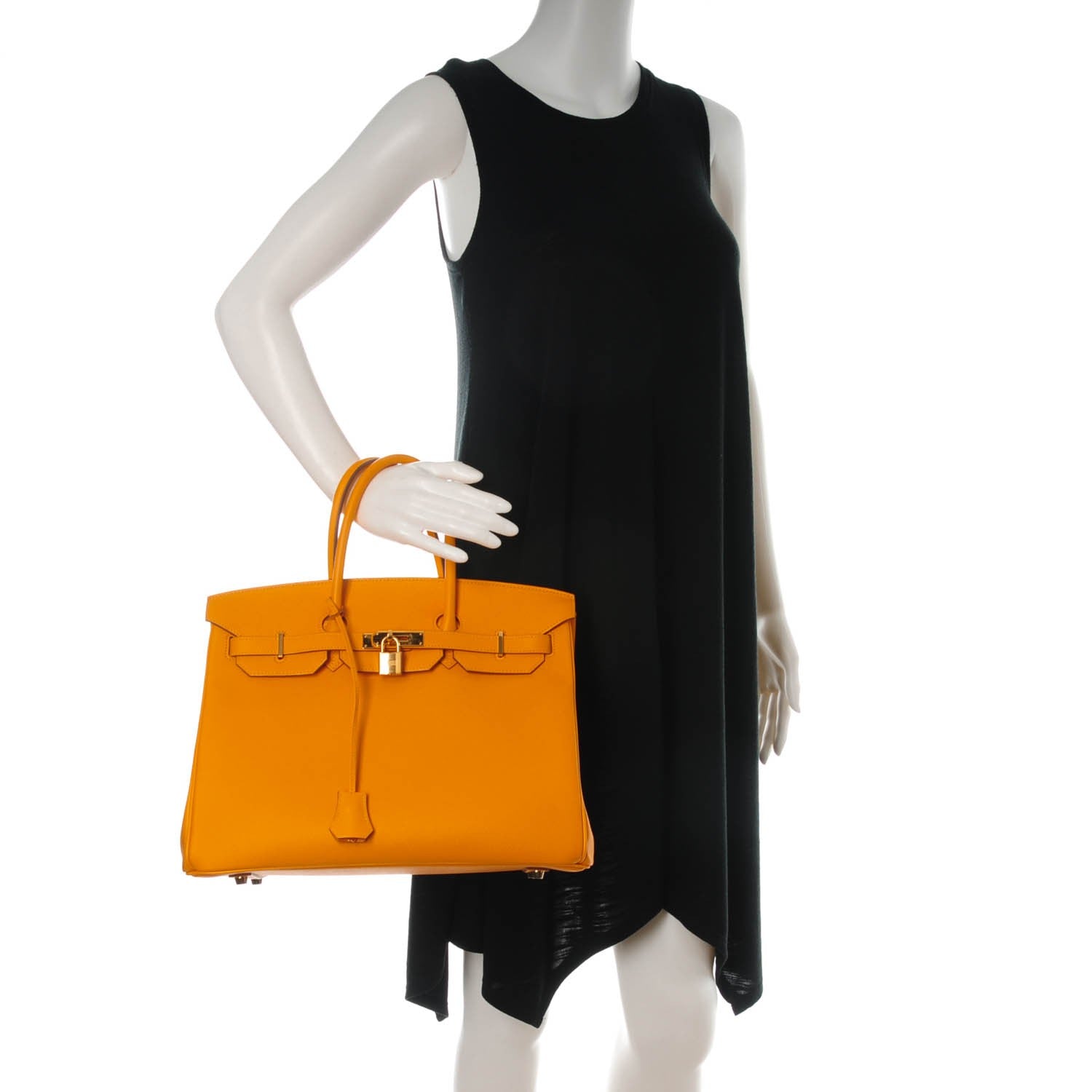 Hermes Epsom Birkin 35 Jaune D'Or 2 of 25