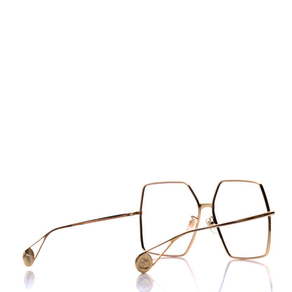 Gucci Square Frame GG0536S Sunglasses Gold 4 of 4