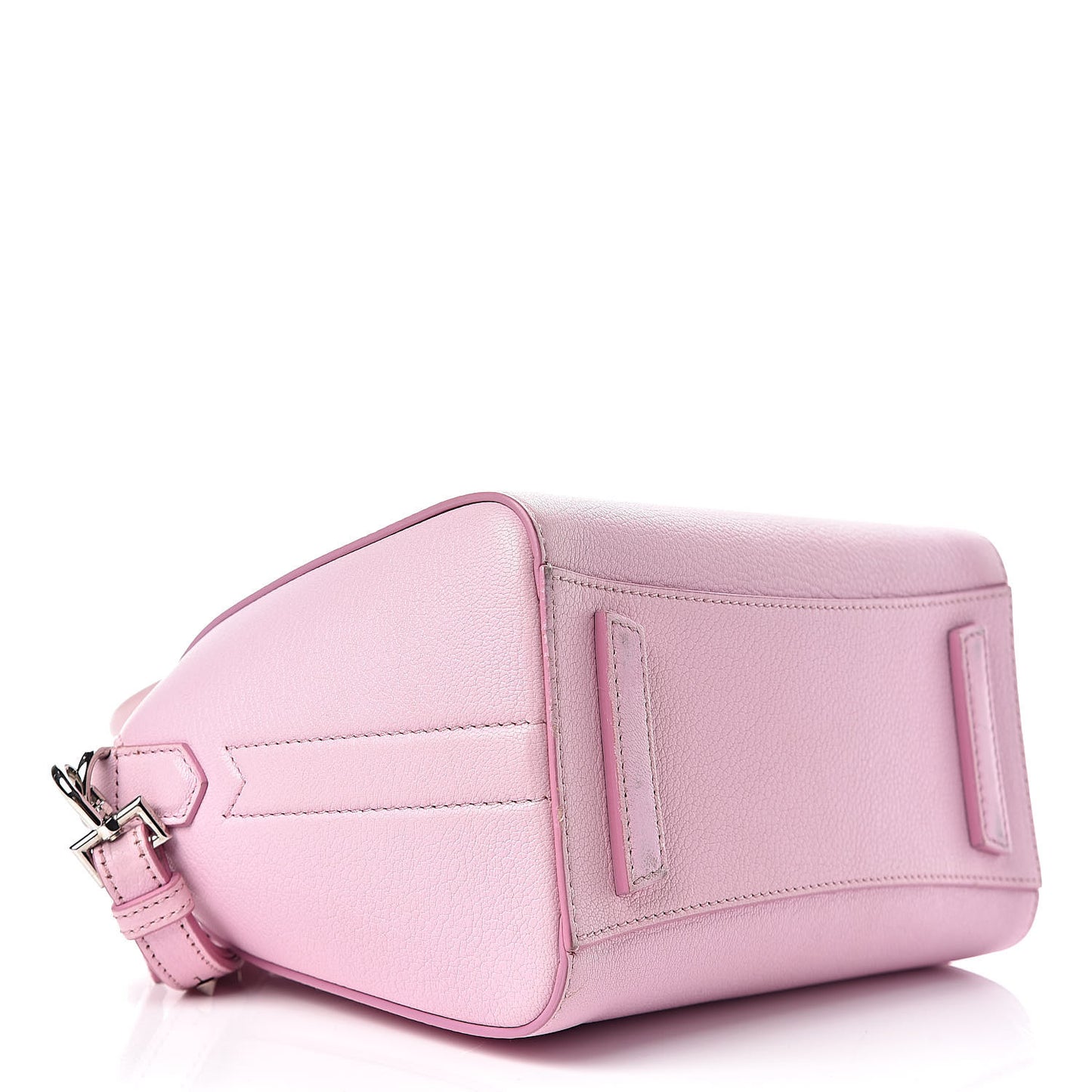 Sugar Goatskin Mini Antigona Pale Pink