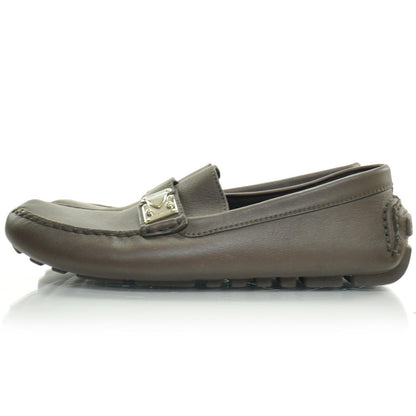 Louis Vuitton Mens Leather Zen Driving Loafers 6 Dark Brown 2 of 7
