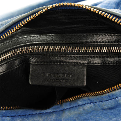 Givenchy Tumbled Sheepskin Medium Pandora Blue 8 of 9