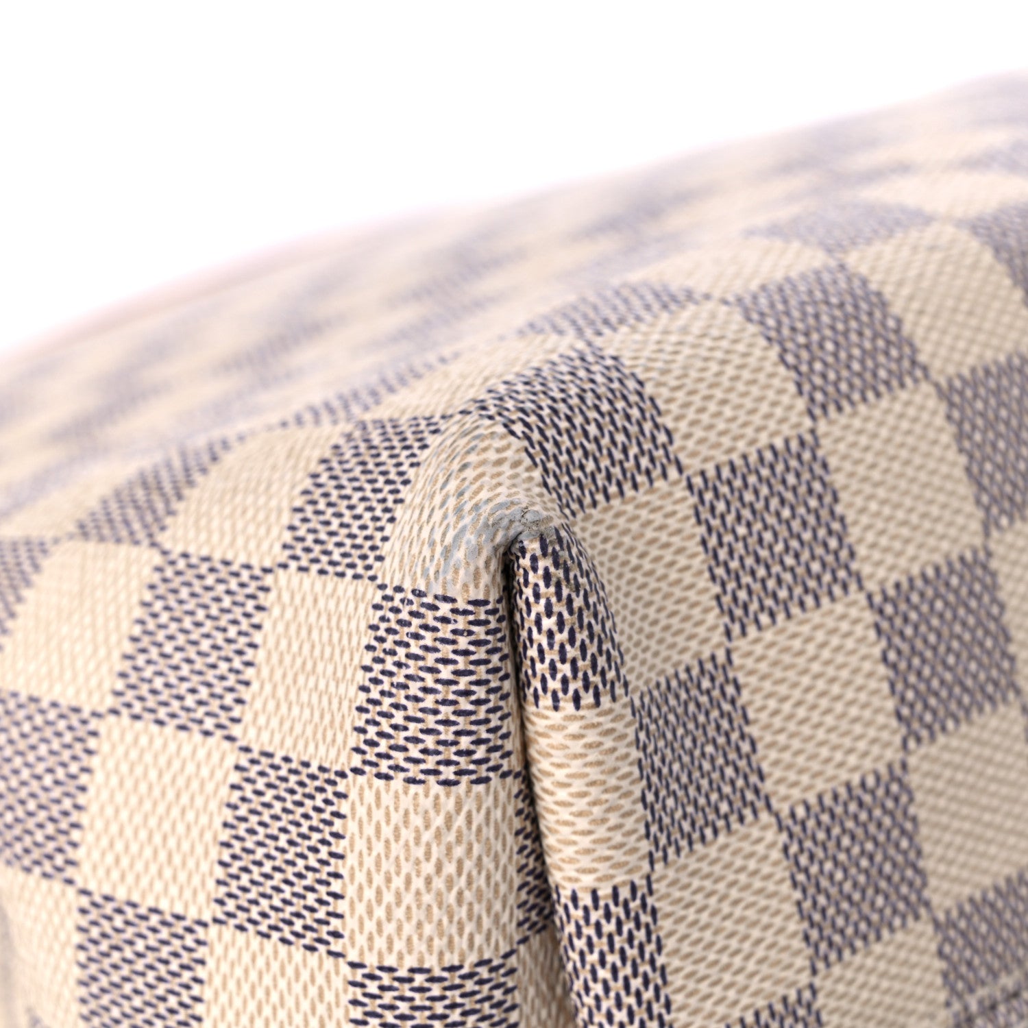 Louis Vuitton Damier Azur Graceful MM Rose Ballerine 9 of 16