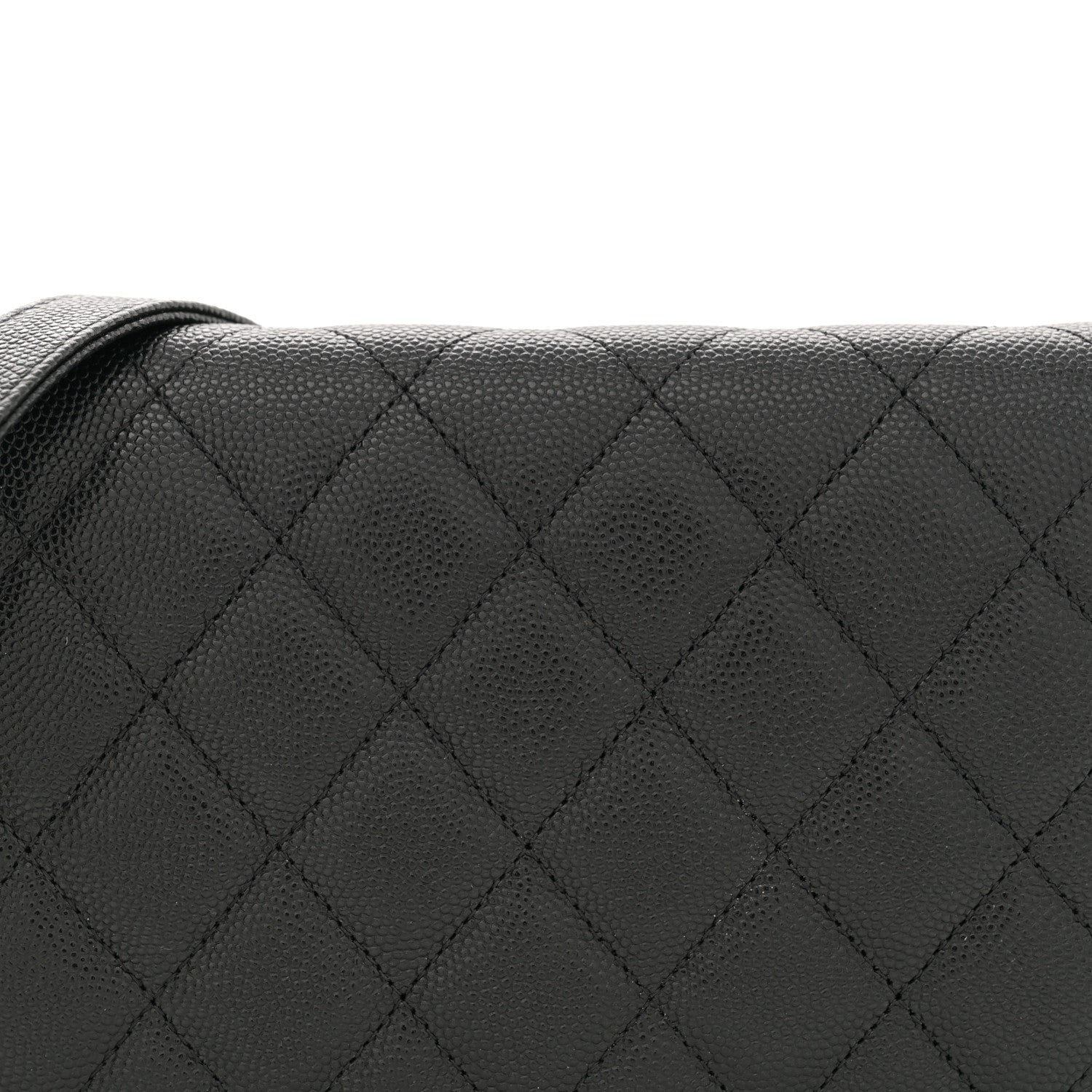 Chanel Caviar Quilted Boy Wallet On Chain WOC Black 8 of 12