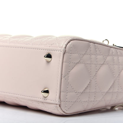 Christian Dior Lambskin Cannage Small My ABCDior Lady Dior Powder Pink 9 of 9