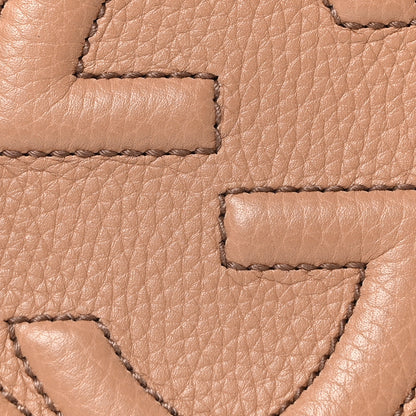 Gucci Pebbled Calfskin Small Soho Disco Bag Camelia 8 of 10
