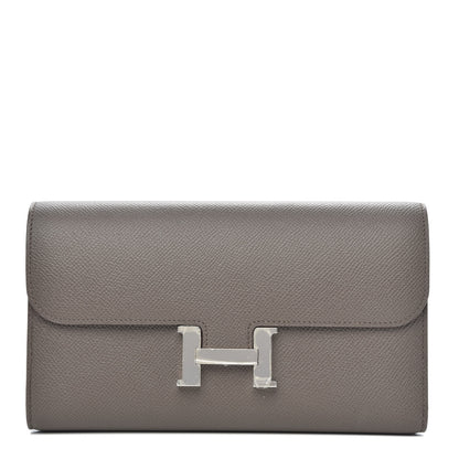 Hermes Epsom Constance Long Wallet Etain 1 of 10