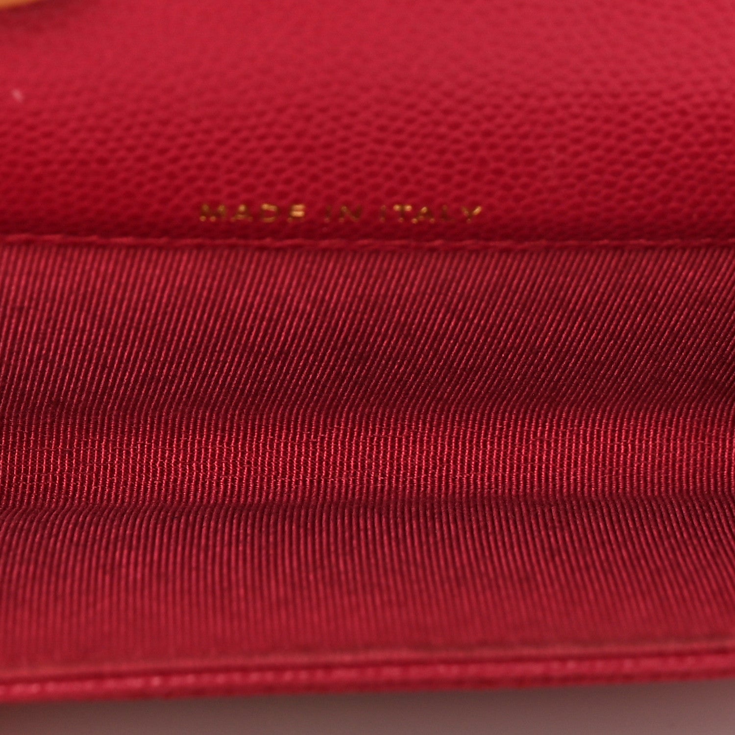 Chanel Caviar Quilted Flap Card Holder Wallet Dark Pink 5 of 19
