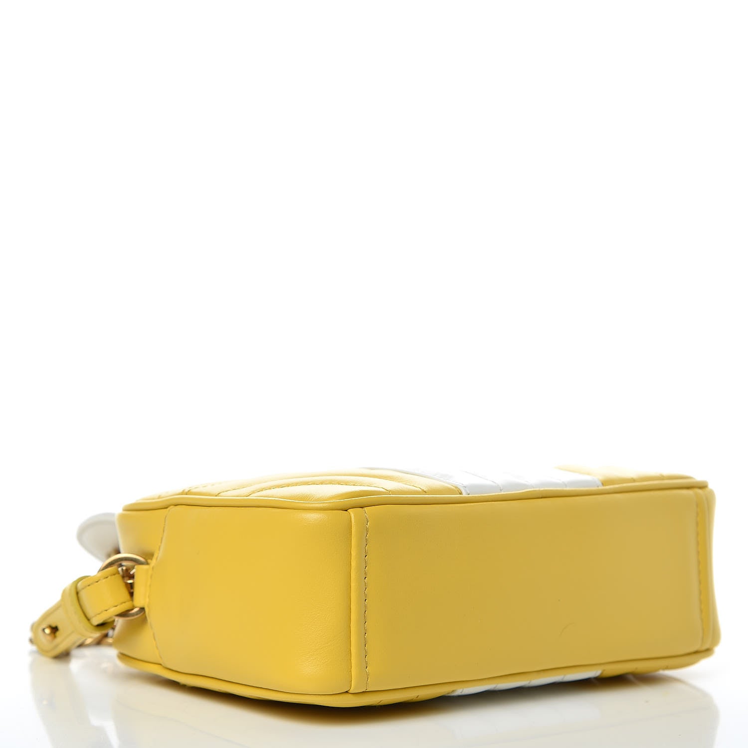 Prada Soft Calfskin Diagramme Crossbody Bag Soleil Bianco 4 of 8