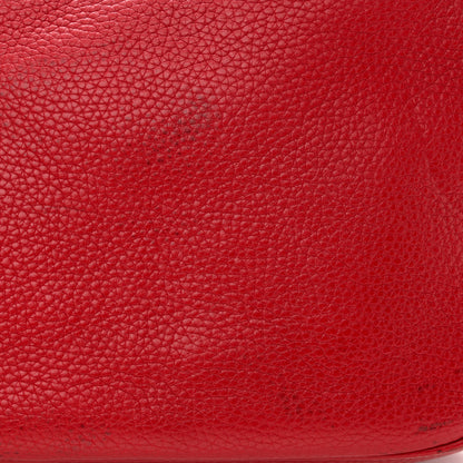 Gucci Pebbled Calfskin Small Soho Disco Bag Vibrant Red 18 of 21