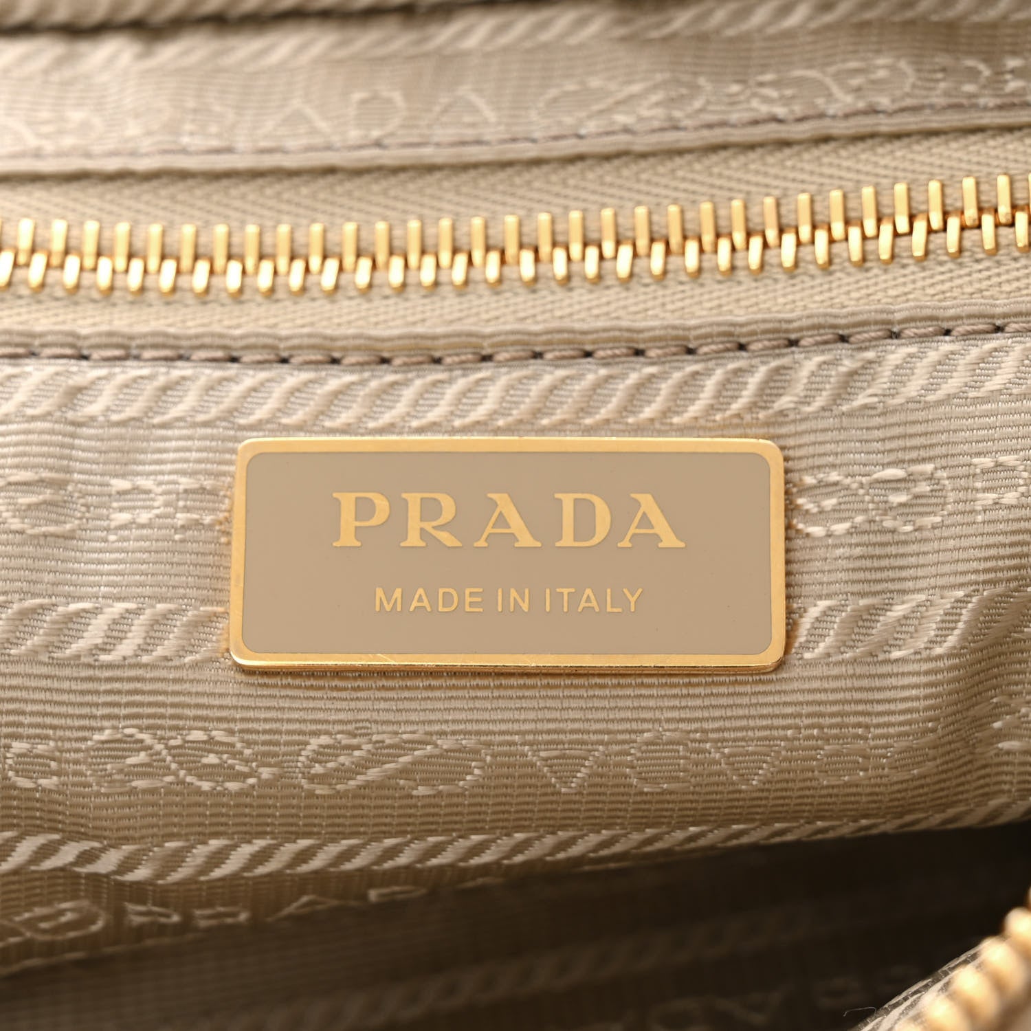 Prada Re-Nylon Stitched Re-Edition 1995 Chaine Small Tote Bag Desert Beige 5 of 11