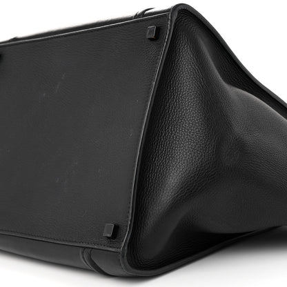 Celine Supple Calfskin Medium Phantom Luggage Black 9 of 12