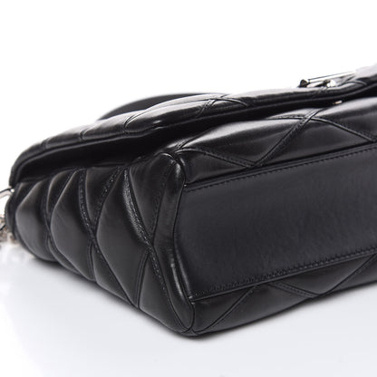 Louis Vuitton Lambskin Malletage GO-14 MM Black 7 of 12