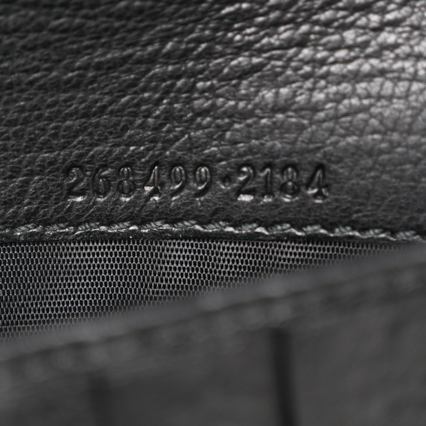 Pebbled Calfskin Soho Zip Around Wallet Black