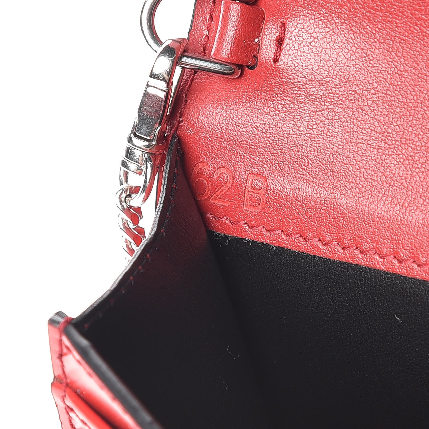 Prada Spazzolato Sybille Monochrome Crossbody Bag Rosso 9 of 9