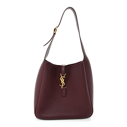 Saint Laurent Smooth Calfskin Small Le 5 A 7 Soft Hobo Rouge Legion 1 of 9
