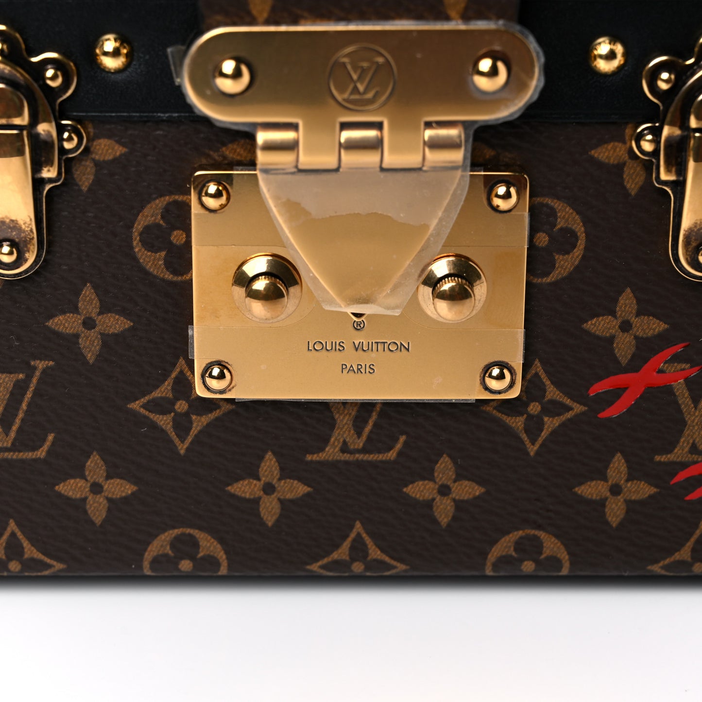 Monogram Petite Malle Black