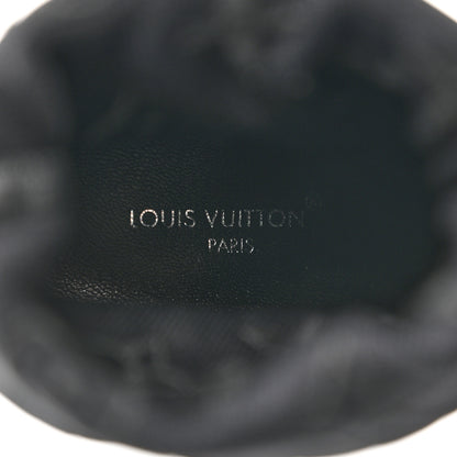 Louis Vuitton Monogram Stretch Fabric Silhouette Ankle Boots 36 Black 6 of 7