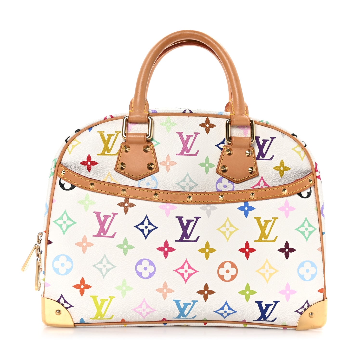 Monogram Multicolor Trouville White