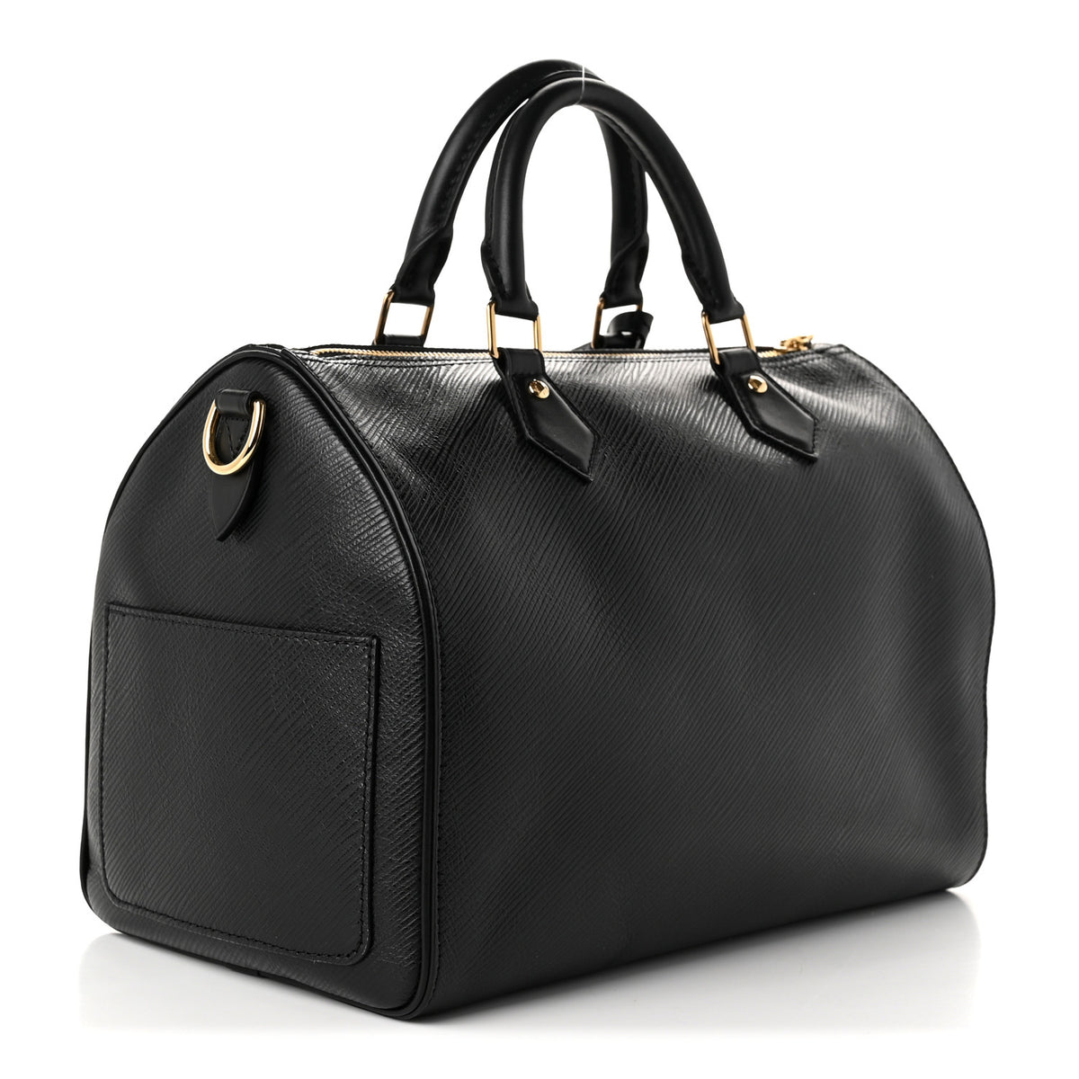 Louis Vuitton Epi Speedy Soft 30 Black 3 of 9