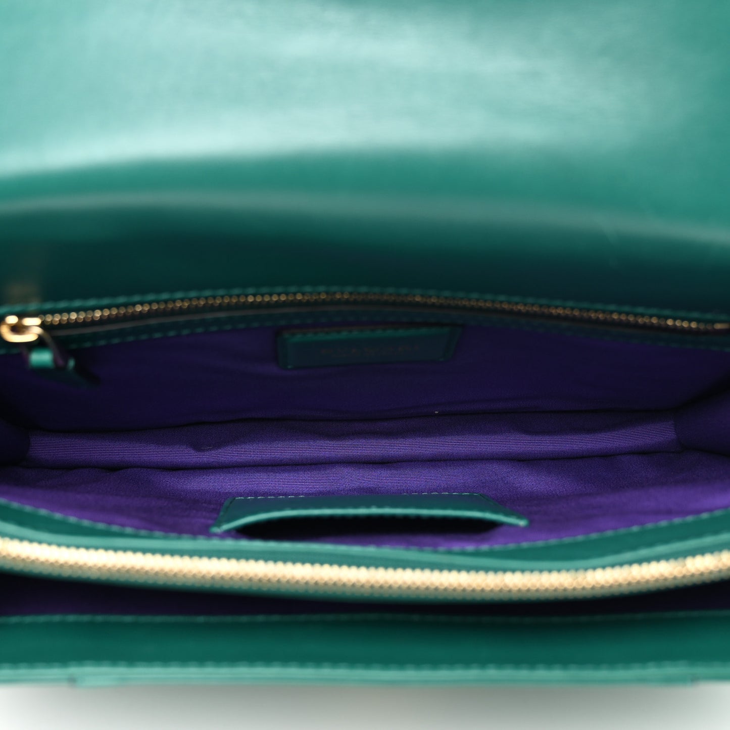 Calfskin Serpenti Forever Shoulder Bag Emerald Green