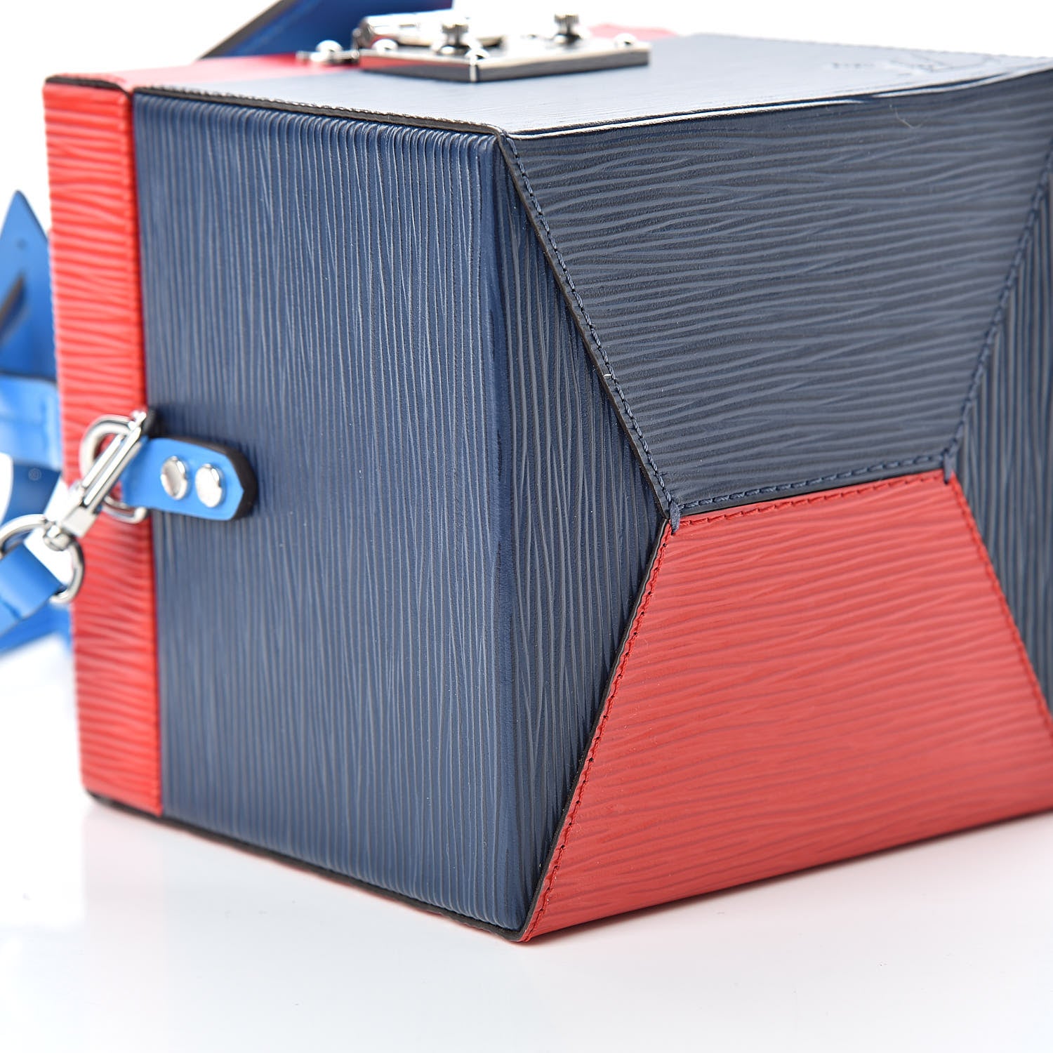 Louis Vuitton Epi Bleecker Box Indigo Coquelicot 10 of 11