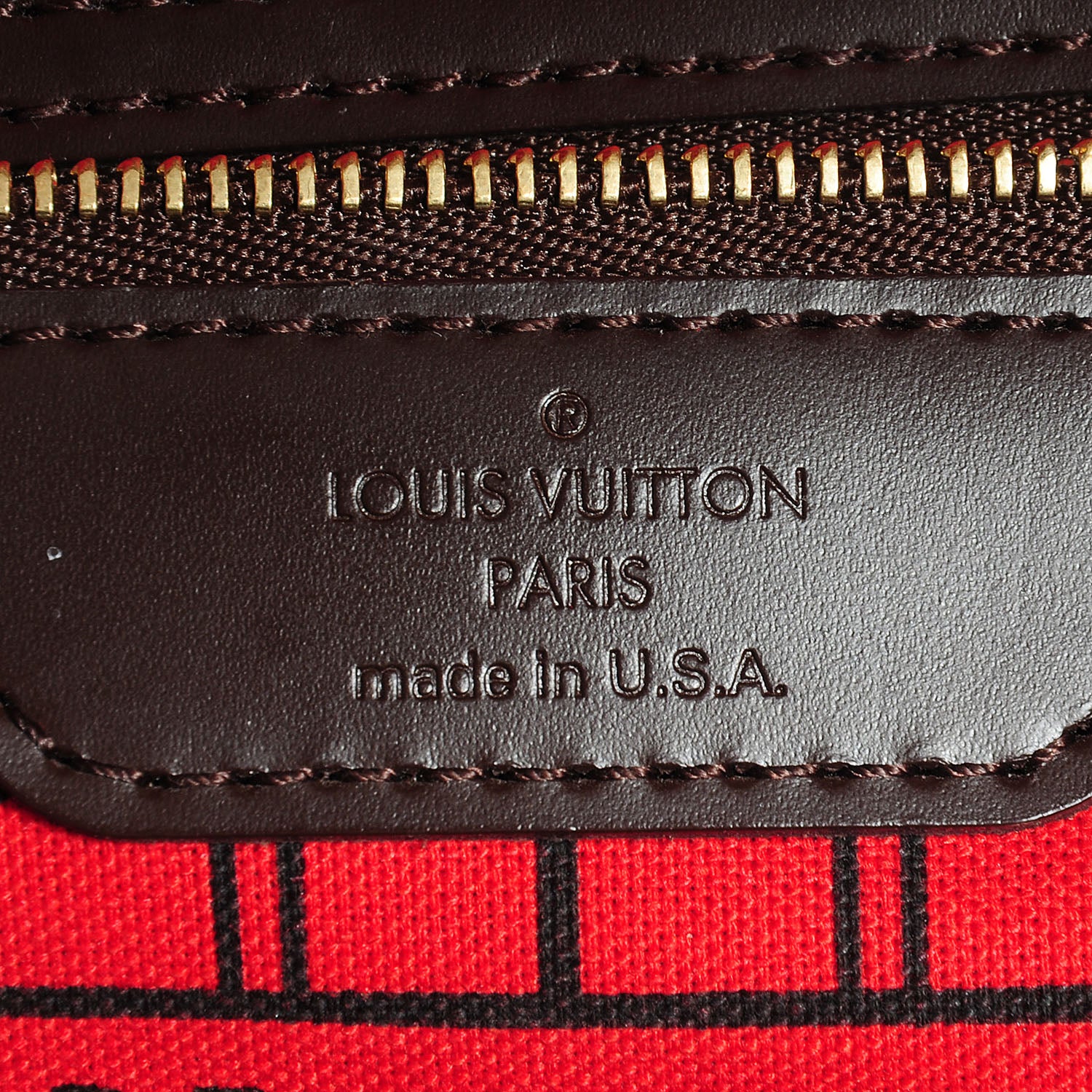 Louis Vuitton Damier Ebene Neverfull PM 6 of 7