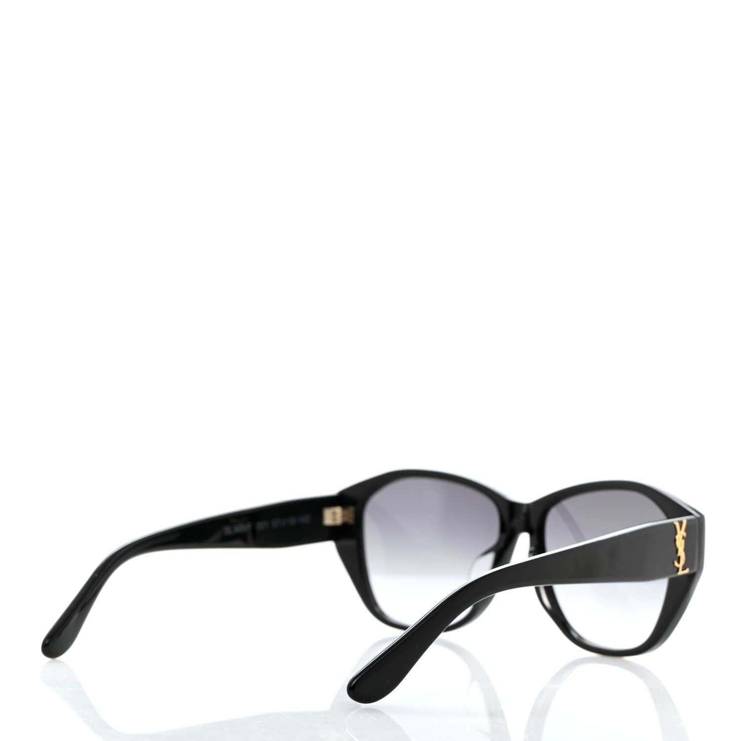 Saint Laurent SLM8/F Sunglasses Black 4 of 7