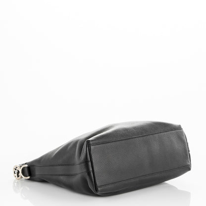 Gucci Pebbled Calfskin Small Miss GG Hobo Black 4 of 7