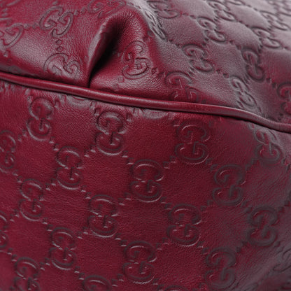 Gucci Soft Guccissima Medium Emily Hobo Classic Ruby 11 of 15
