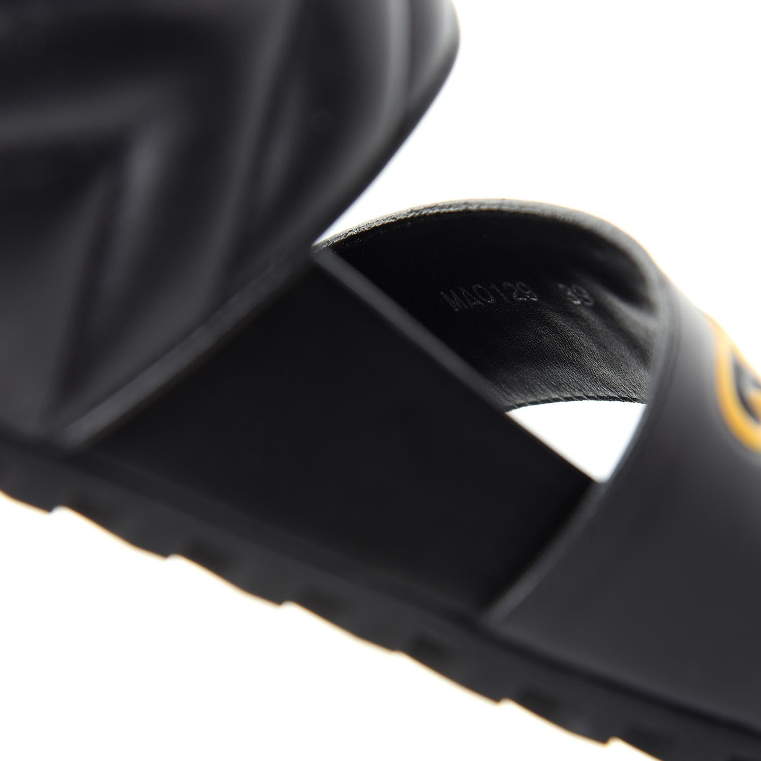 Louis Vuitton Calfskin New Wave Bom Dia Flat Mule 39 Black 10 of 10