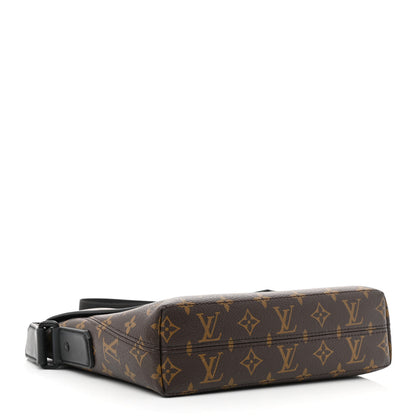 Louis Vuitton Monogram Macassar Magnetic Messenger 4 of 12