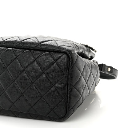 Chanel Caviar Quilted Small Chain Bucket Bag Black 9 of 9