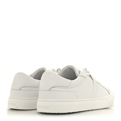 Hermes Calfskin Day Sneakers 38 White 4 of 7