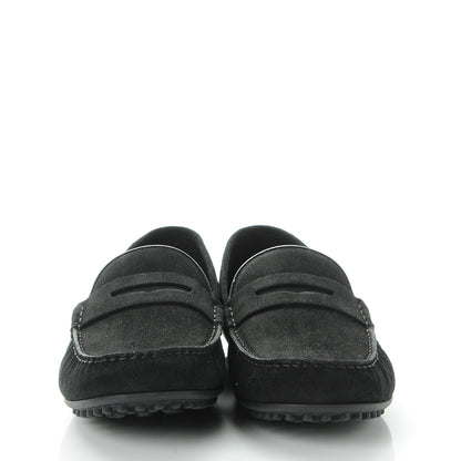 Gucci Suede Web Mens Kanye Driver Loafers 9.5 Black 2 of 9
