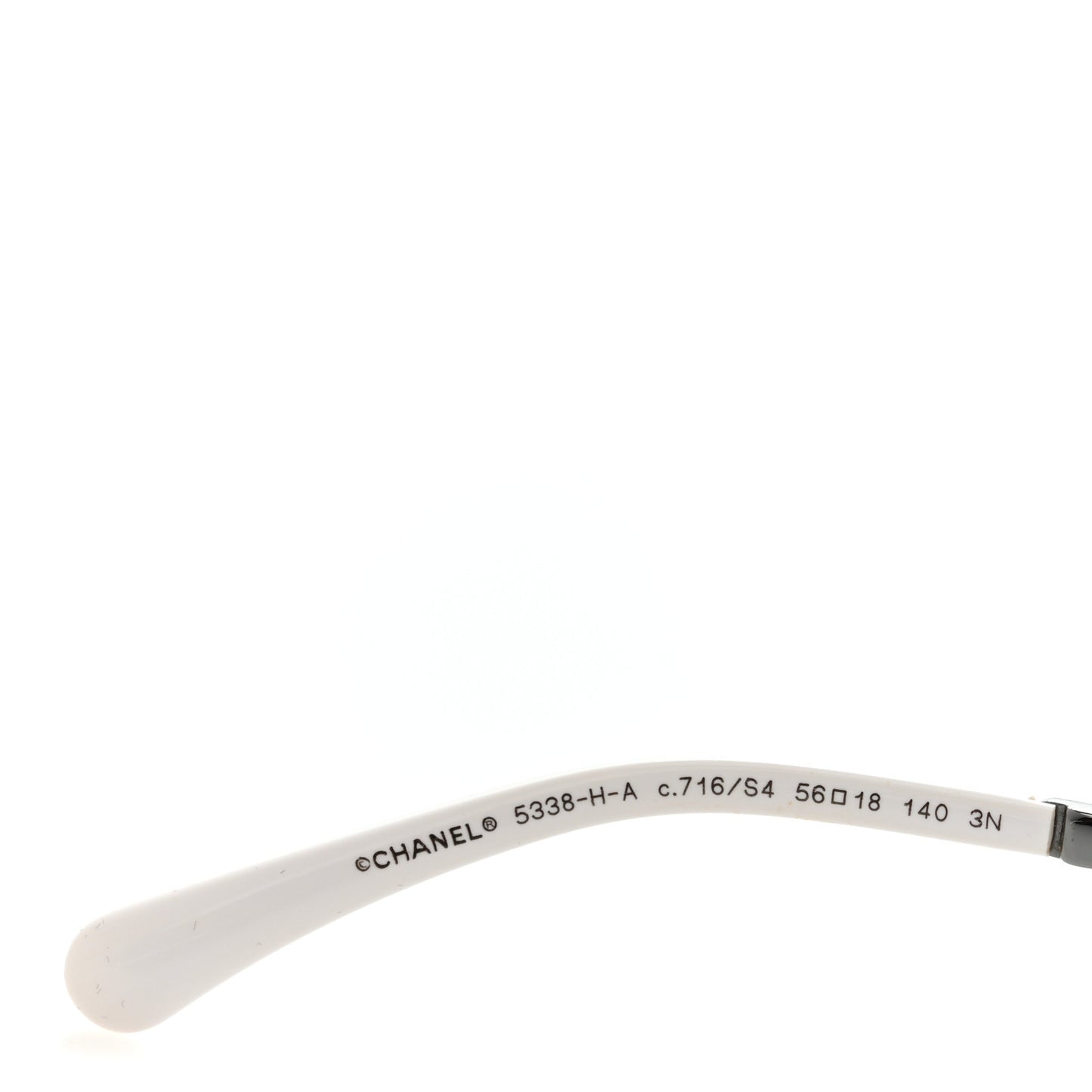Acetate Pearl Butterfly Sunglasses 5338-H-A White