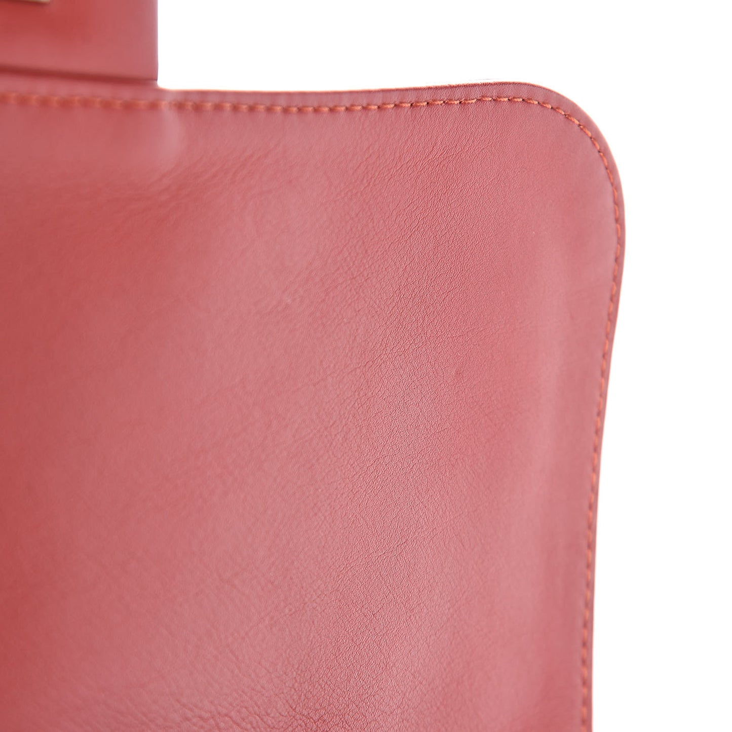 Iridescent Calfskin Medium In the Mix Flap Red