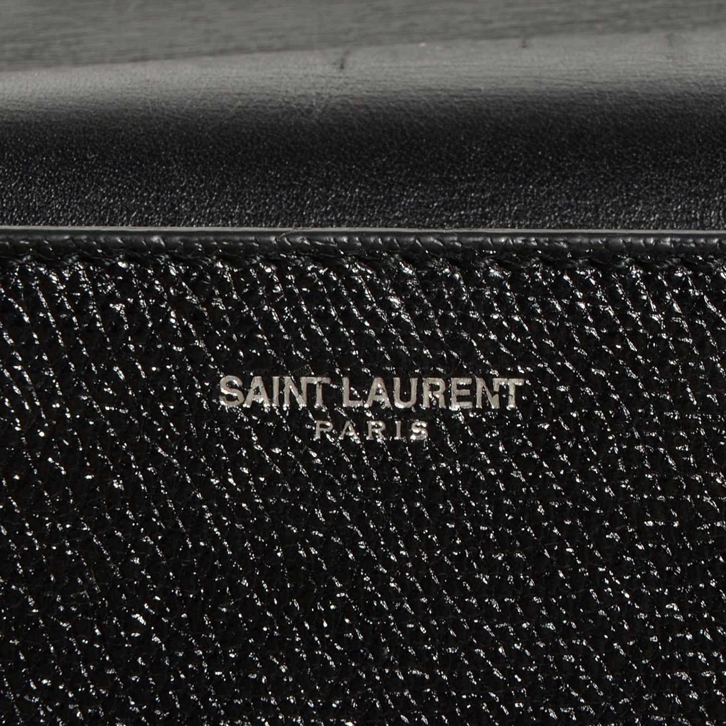 Grained Leather Medium Betty Black