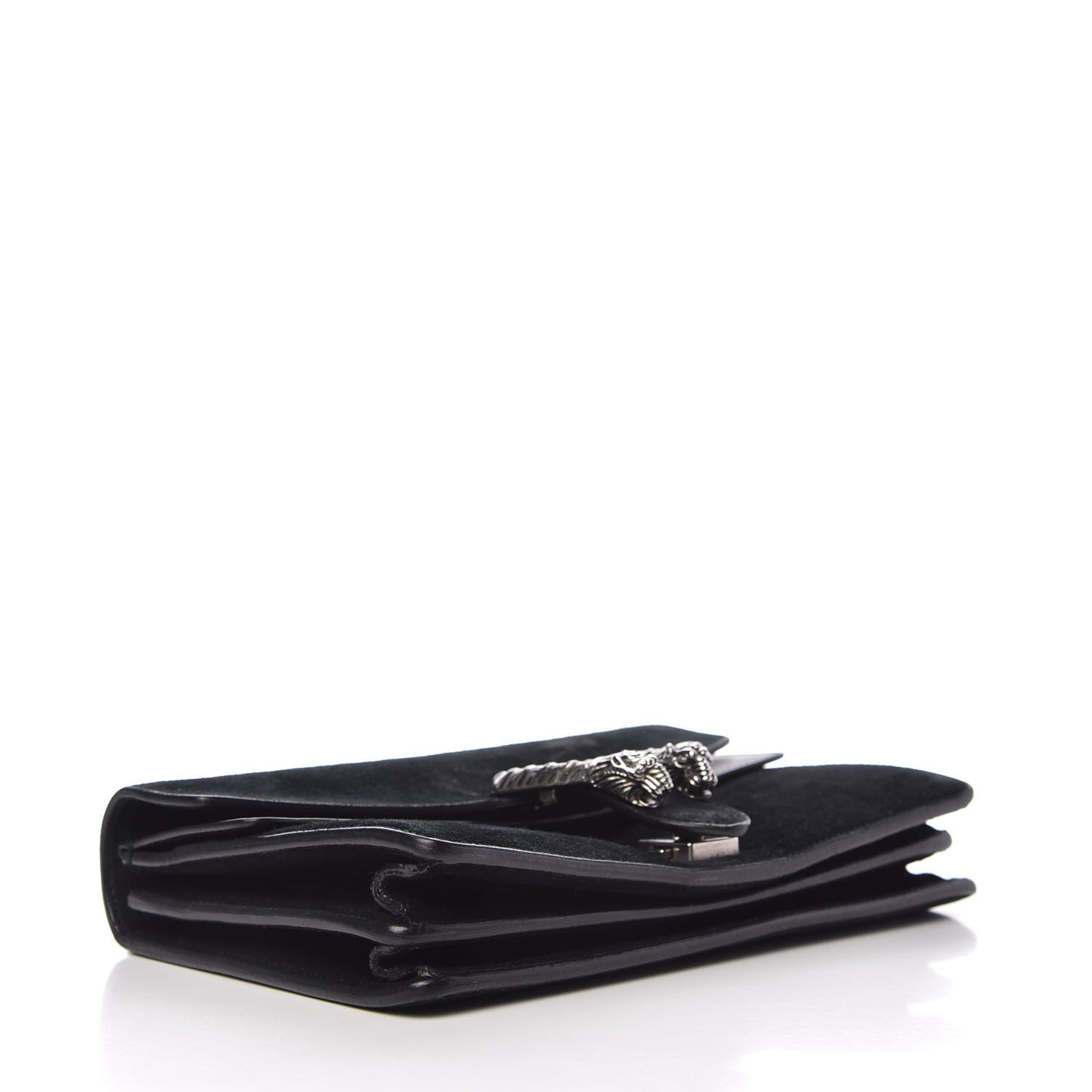 Suede Small Dionysus Shoulder Bag Black